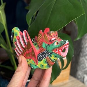 Colorful Dragon Figurine